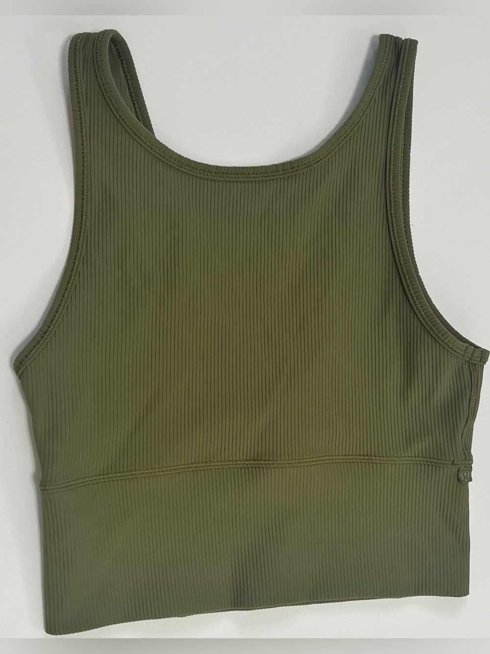 Lululemon Power Pivot Ribbed Tank size 4 green - Picture 5 of 5